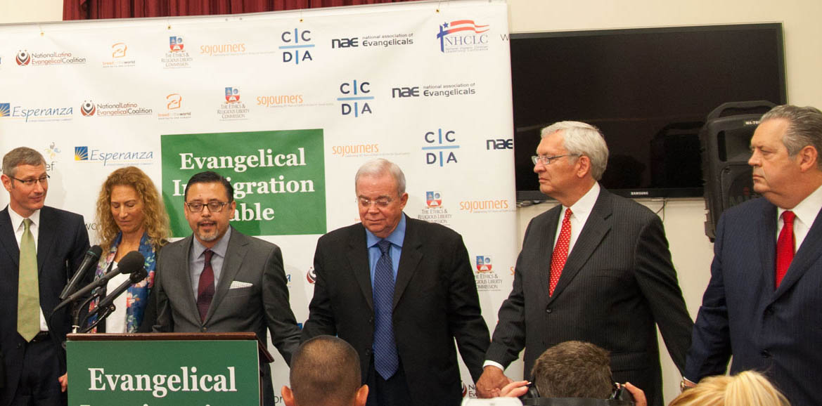 Jim Wallis at Evangelical Immigration Table