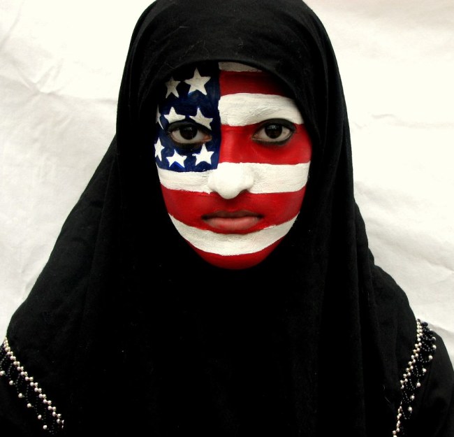 American Muslim woman