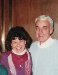 Faith McDonnell with Brennan Manning in Washington, DC, in the early '80's. (Photo credit: Faith McDonnell)