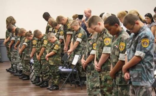 Fifteen cadets graduated from the Bossier sheriff's office Young Marines program on Saturday. (Photo Credit: Kristi Johnston/The Shreveport Times)